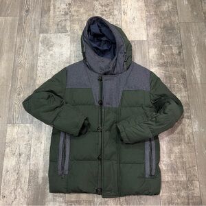 Tommy hilfiger green winter coat size Medium